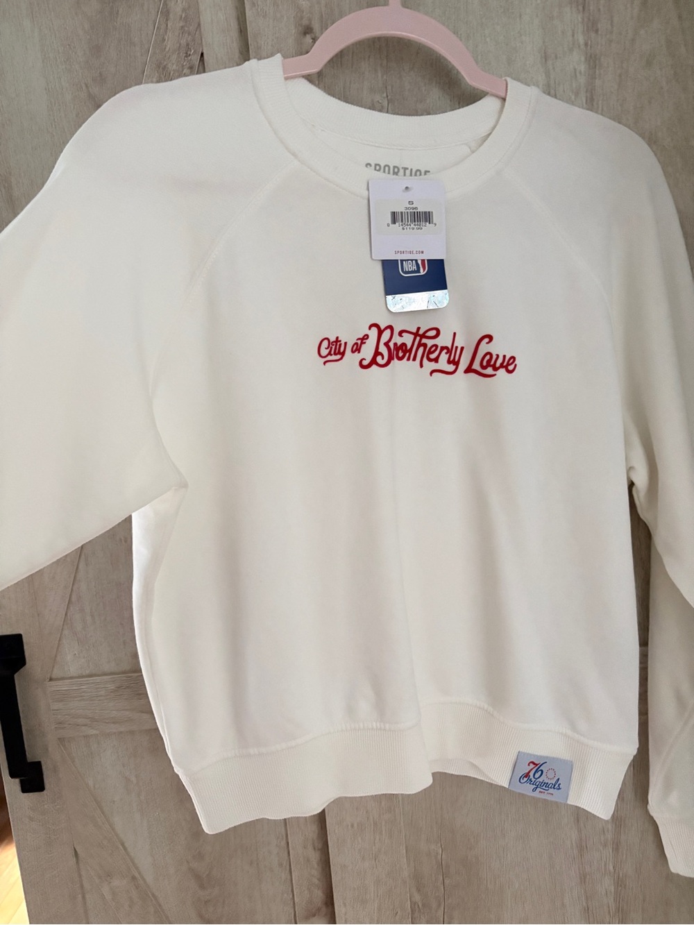 Philadelphia 76ers 76 Originals “City of Brotherly Love” Sportiqe Sweatshirt | S